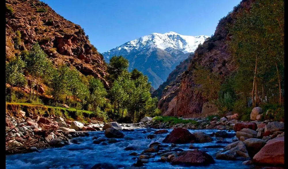 vallée de l'atlas au Maroc